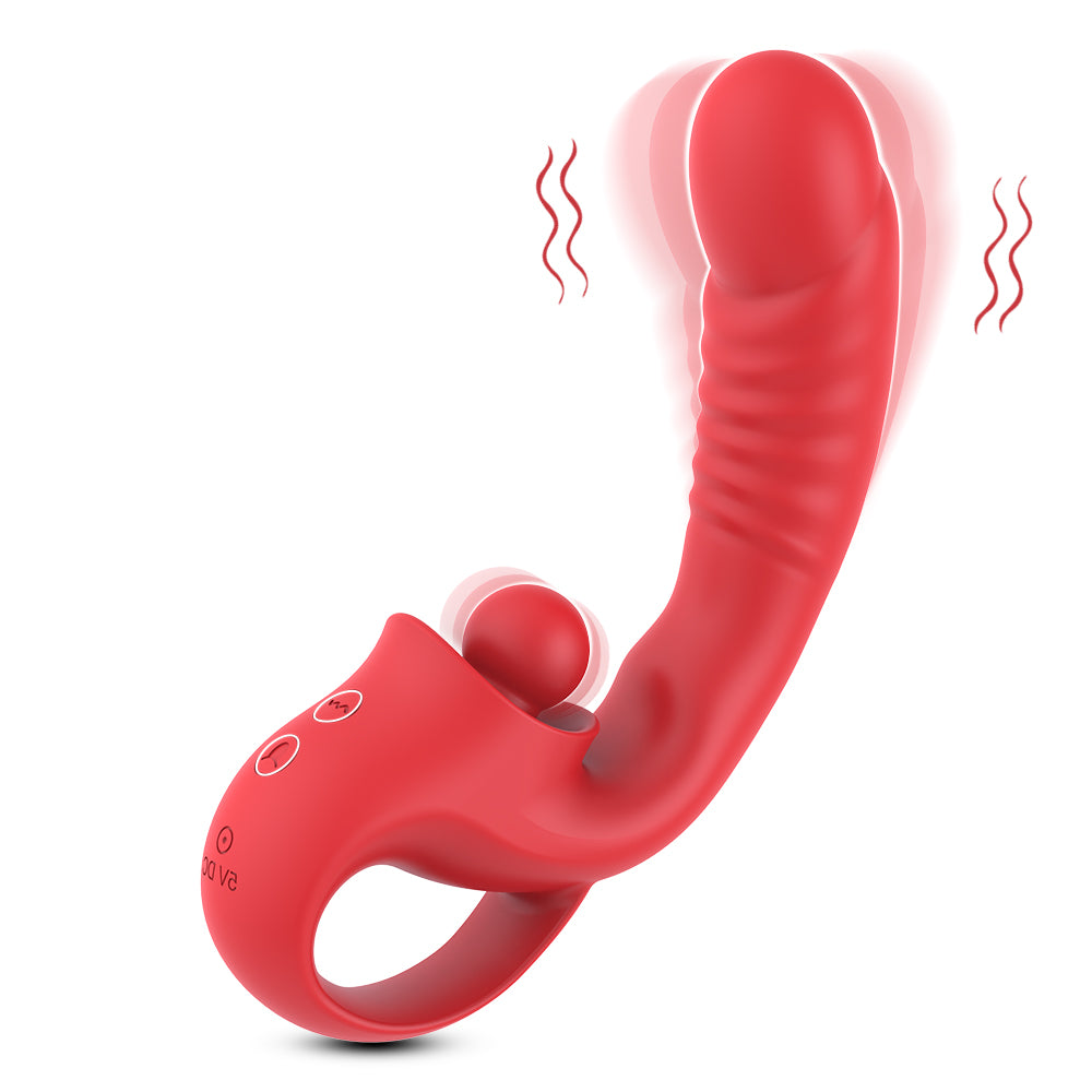 Adult toy nipple G -SPOT vibrator has 10 vibrations