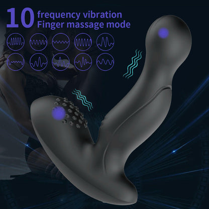 Adult toy anal massage device 10 pulse+vibration mode