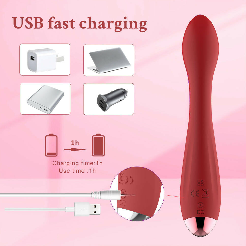 Adult toy Rabbit Vibrator Dual Motors, 10 Vibration Modes，USB charging