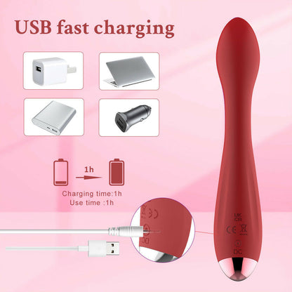 Adult toy Rabbit Vibrator Dual Motors, 10 Vibration Modes，USB charging