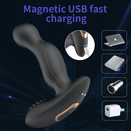 Adult toy anal massage device 10 pulse+vibration mode