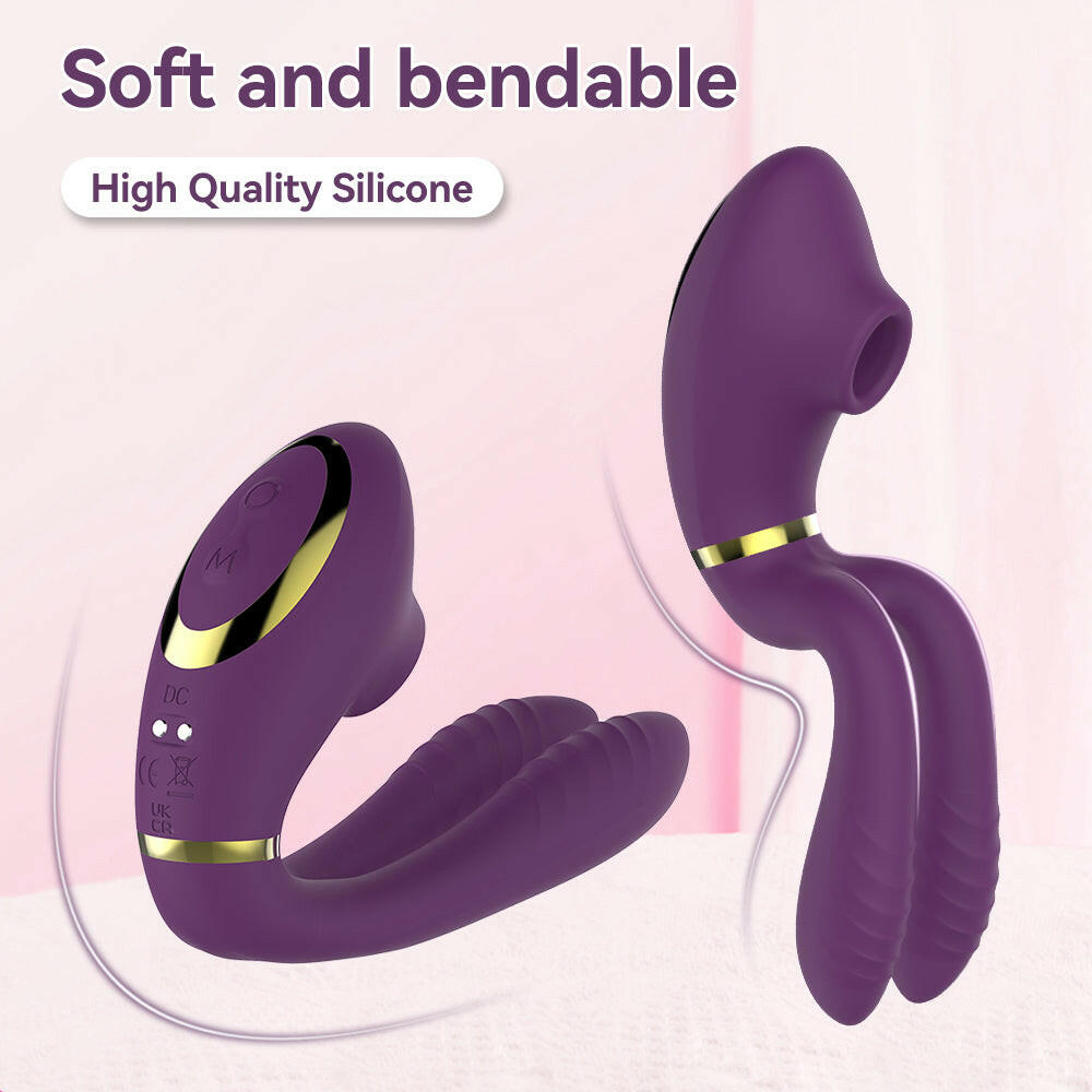 Adult toy 10 sucking+vibration mode G -SPOT vibrator application control，Clitora Suction，Dildos