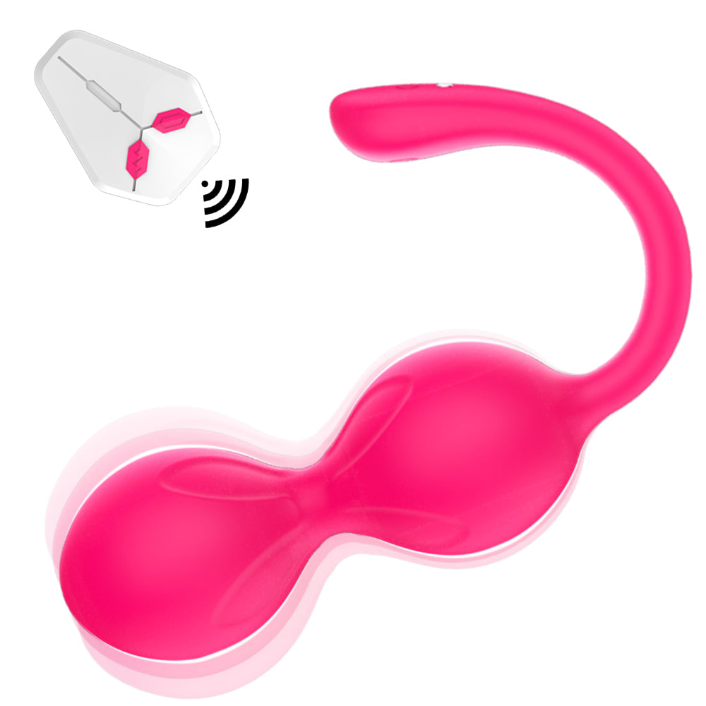 Adult toy App-Controlled Kegel Balls with 10-Frequency Vibration