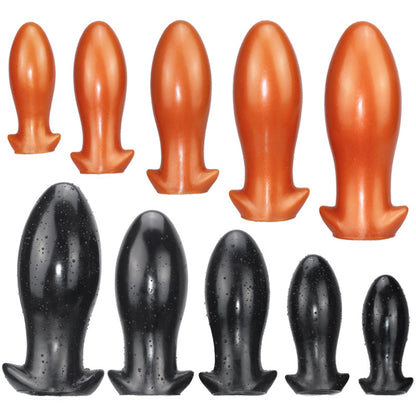 Large butt plugs Trainer, Oversize Liquid Silicone Anal Plug Prostate Massage Anus Dilator Anal Ball