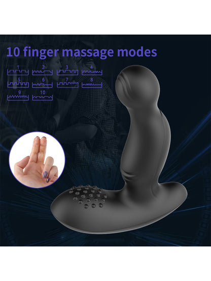 Adult toy anal massage device 10 pulse+vibration mode