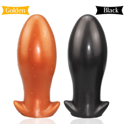 Large butt plugs Trainer, Oversize Liquid Silicone Anal Plug Prostate Massage Anus Dilator Anal Ball