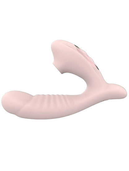 Adult toy Clitoral & G-Spot Vibrator 5-Level Suction, 10 Modes