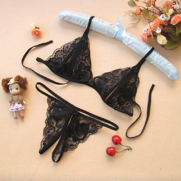 Sexy Lingerie for Women Naughty for Sex Two Piece Sexy Bra and Panty Sets See Through Sexy Boudoir Outfits Sleepwear