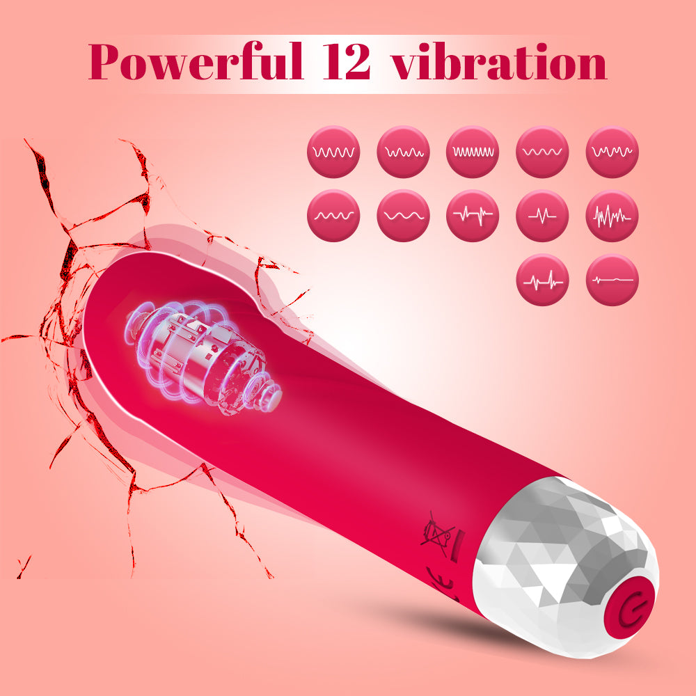 Adult toy 12 Vibration Modes Mini Bullet Vibrator