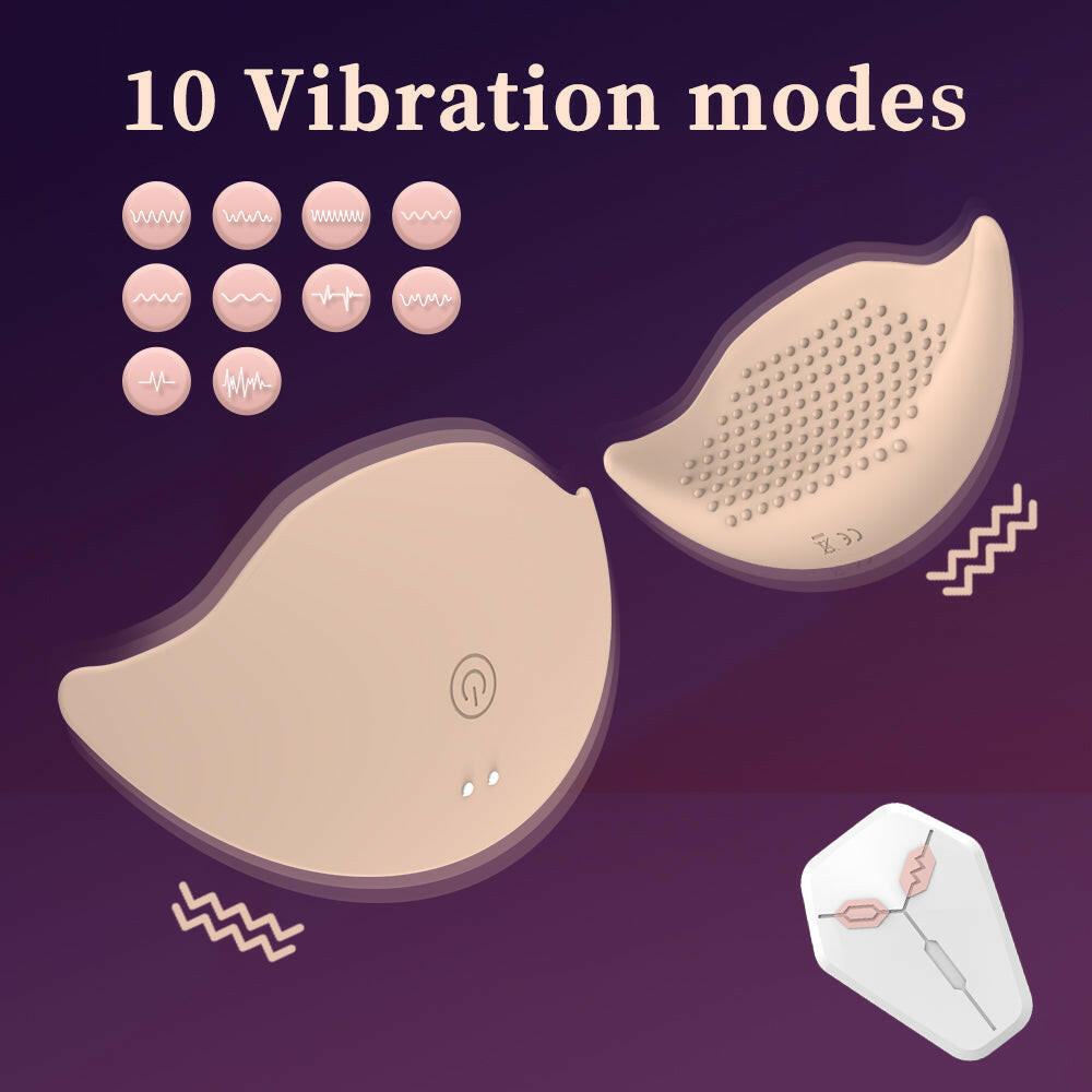 Adult toy nipple vibrator 10 vibration mode breast massage kit