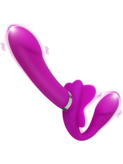 How does the strapless dildo work?