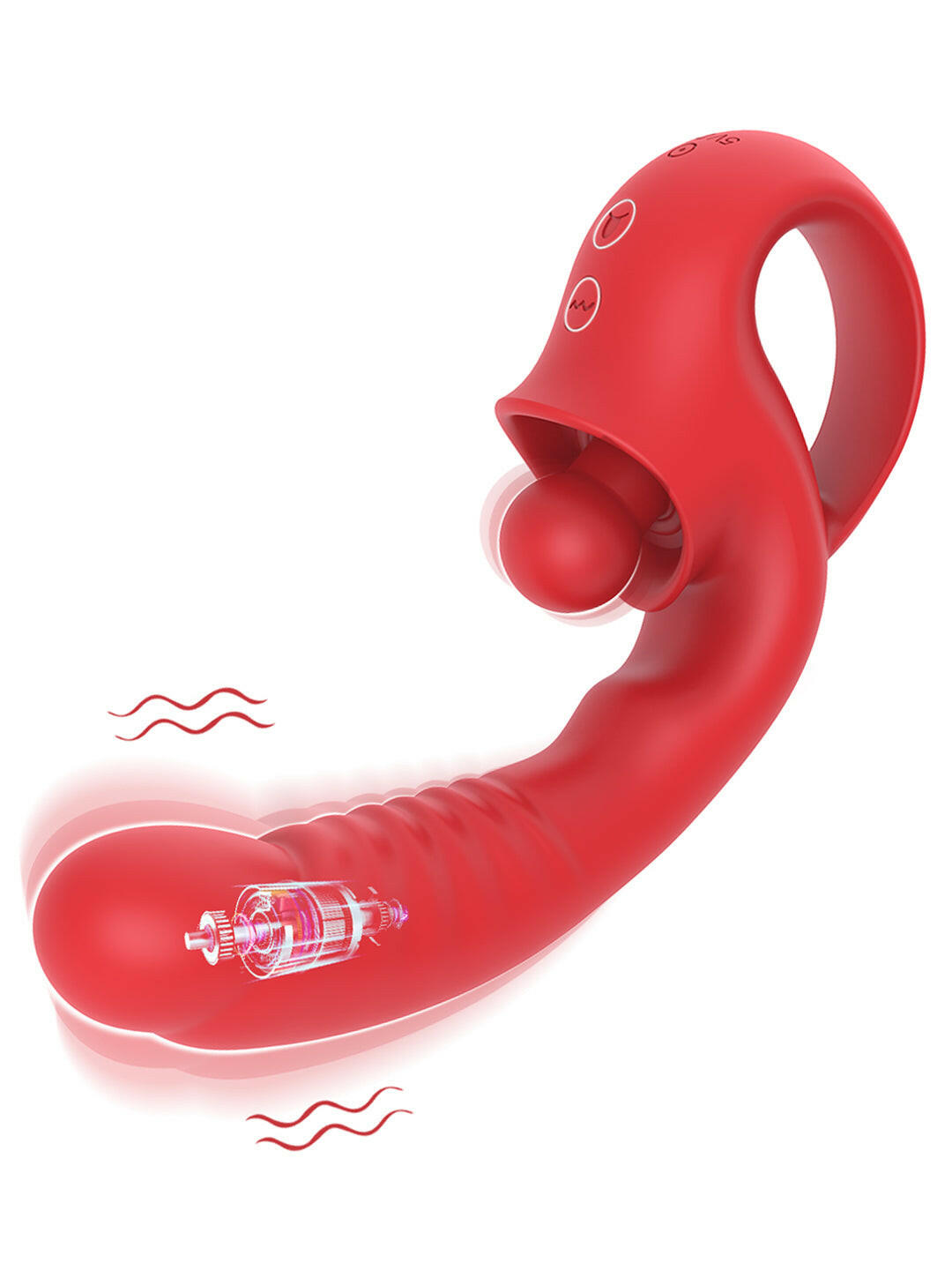 Adult toy nipple G -SPOT vibrator has 10 vibrations