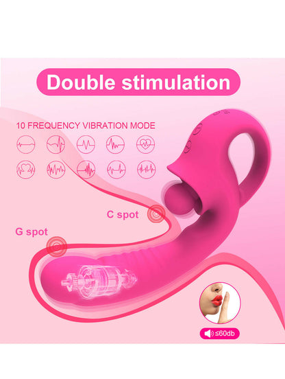 Adult toy nipple G -SPOT vibrator has 10 vibrations