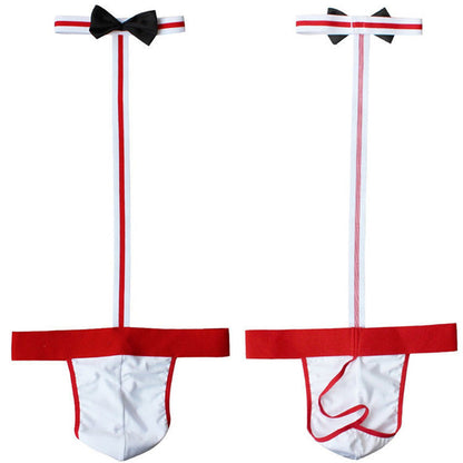 Men's Sexy Mankini Costume - Suspender Thong Swimsuit and Underwear for Role Play and Swimwear