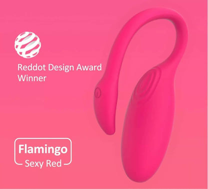 Vibrating Egg G-spot Sex Toy Vibrator APP Flamingo Remote Control Smart Wireless Vibrating Ball