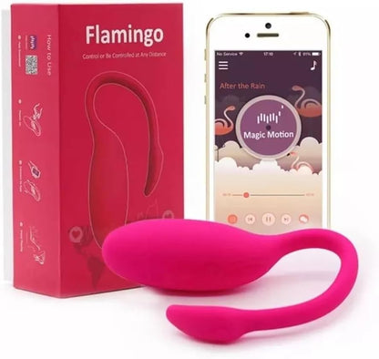 Vibrating Egg G-spot Sex Toy Vibrator APP Flamingo Remote Control Smart Wireless Vibrating Ball