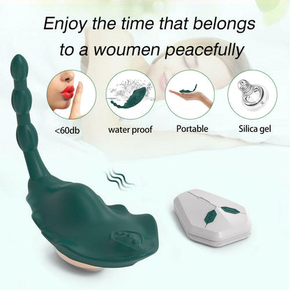 Adult toy Mini Vibrator  Wearable, 9 Frequency Vibrations, App & Remote Controlled