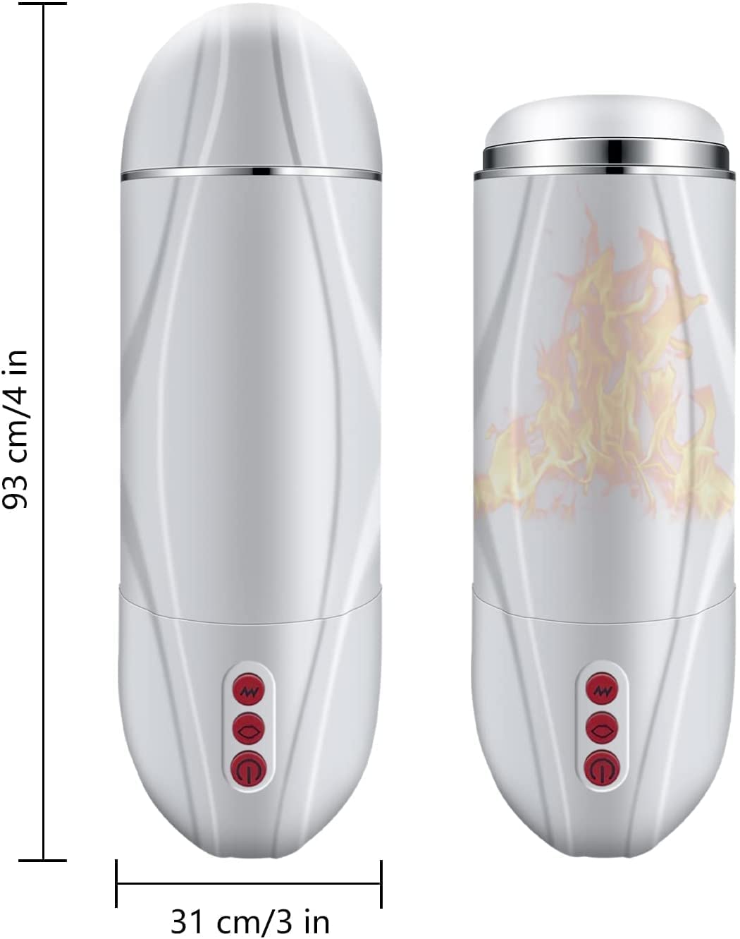 5 sucking modes and 10 vibration modes - Cannon masturbation cup