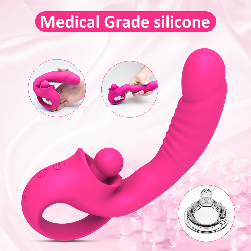 Adult toy nipple G -SPOT vibrator has 10 vibrations