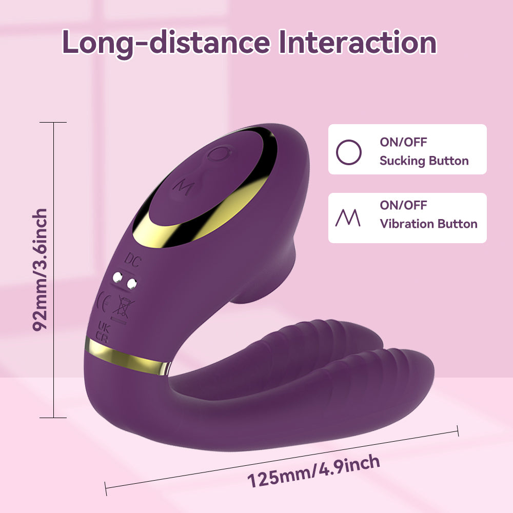 Adult toy 10 sucking+vibration mode G -SPOT vibrator application control，Clitora Suction，Dildos