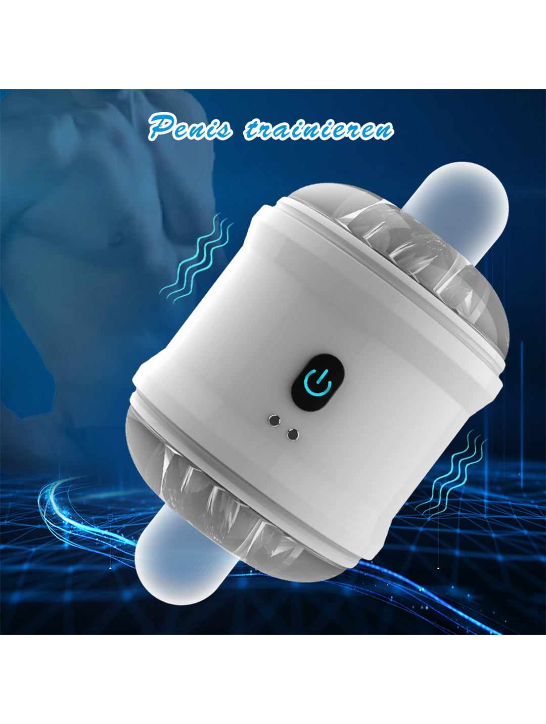 Adult toy 10 vibration mode Masturbation Cup penile trainer