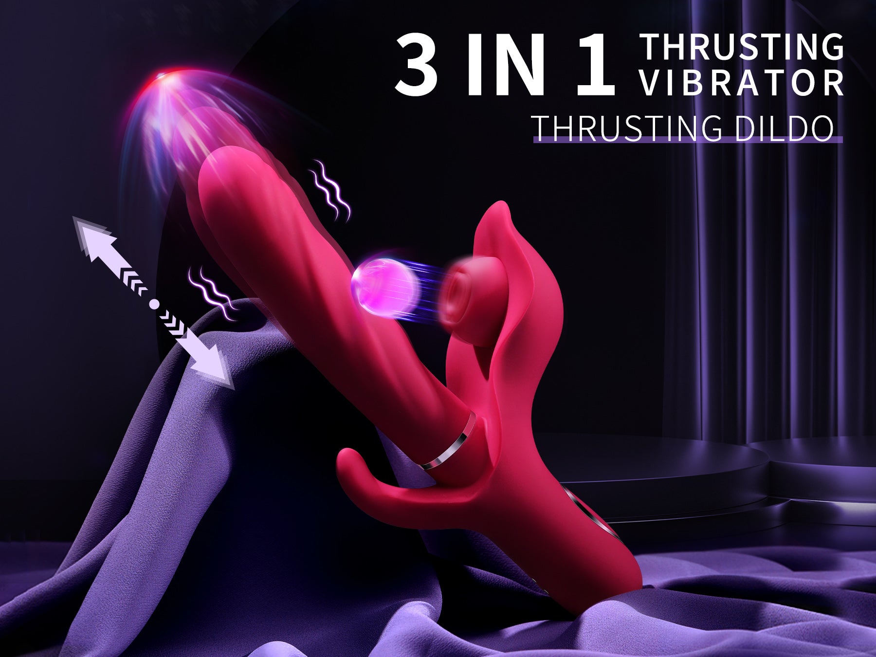 I want to try a sex toy that thrusts, what do you suggest?