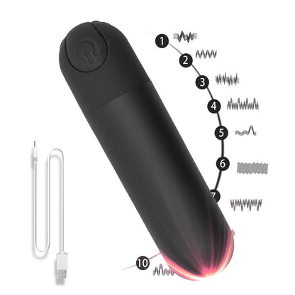 Adult toy 10-Mode Wireless Mini Bullet Vibrator