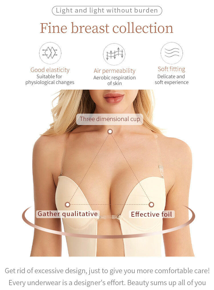  Seamless Plunge Shaper Bra