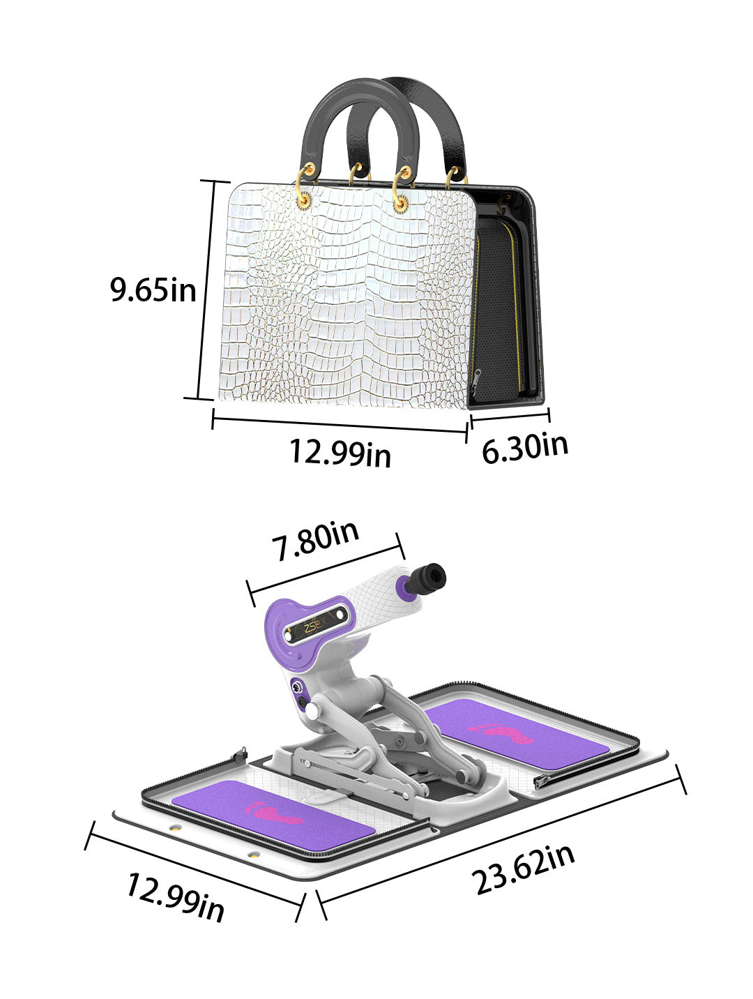 Buy Sex Machine, Sexobot with detailed size dimensions for a perfect fit.