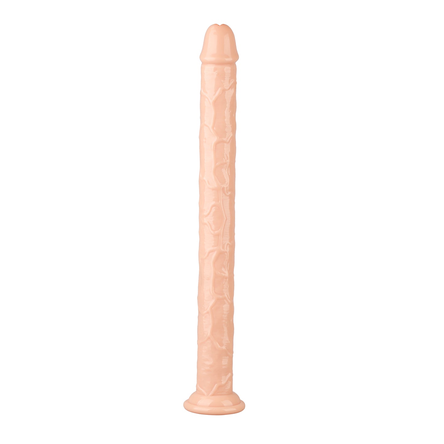 TPE Material Skinny Long Dildo - 45cm/17 Inch Suction Cup Dildo