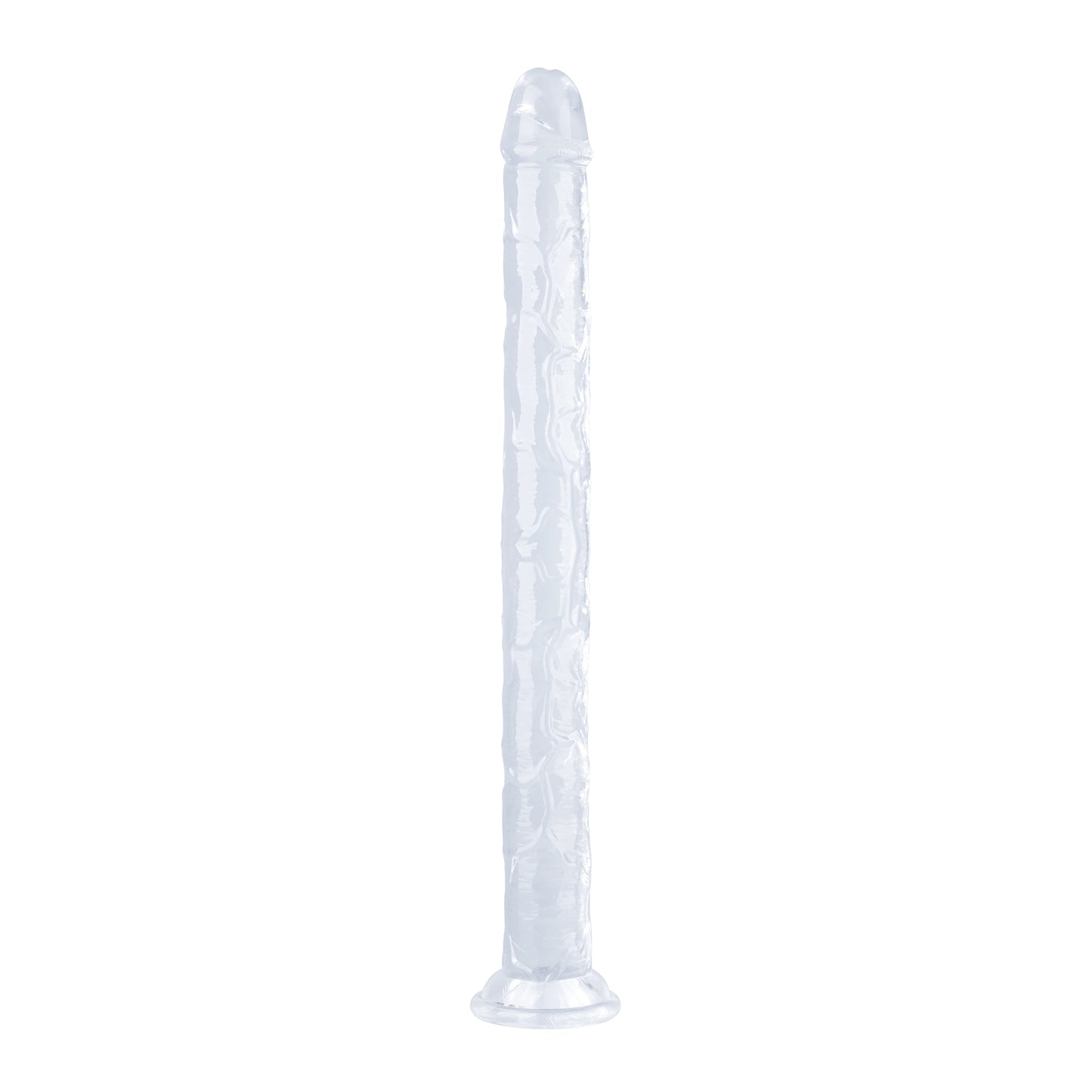 TPE Material Skinny Long Dildo - 45cm/17 Inch Suction Cup Dildo