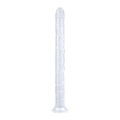 TPE Material Skinny Long Dildo - 45cm/17 Inch Suction Cup Dildo