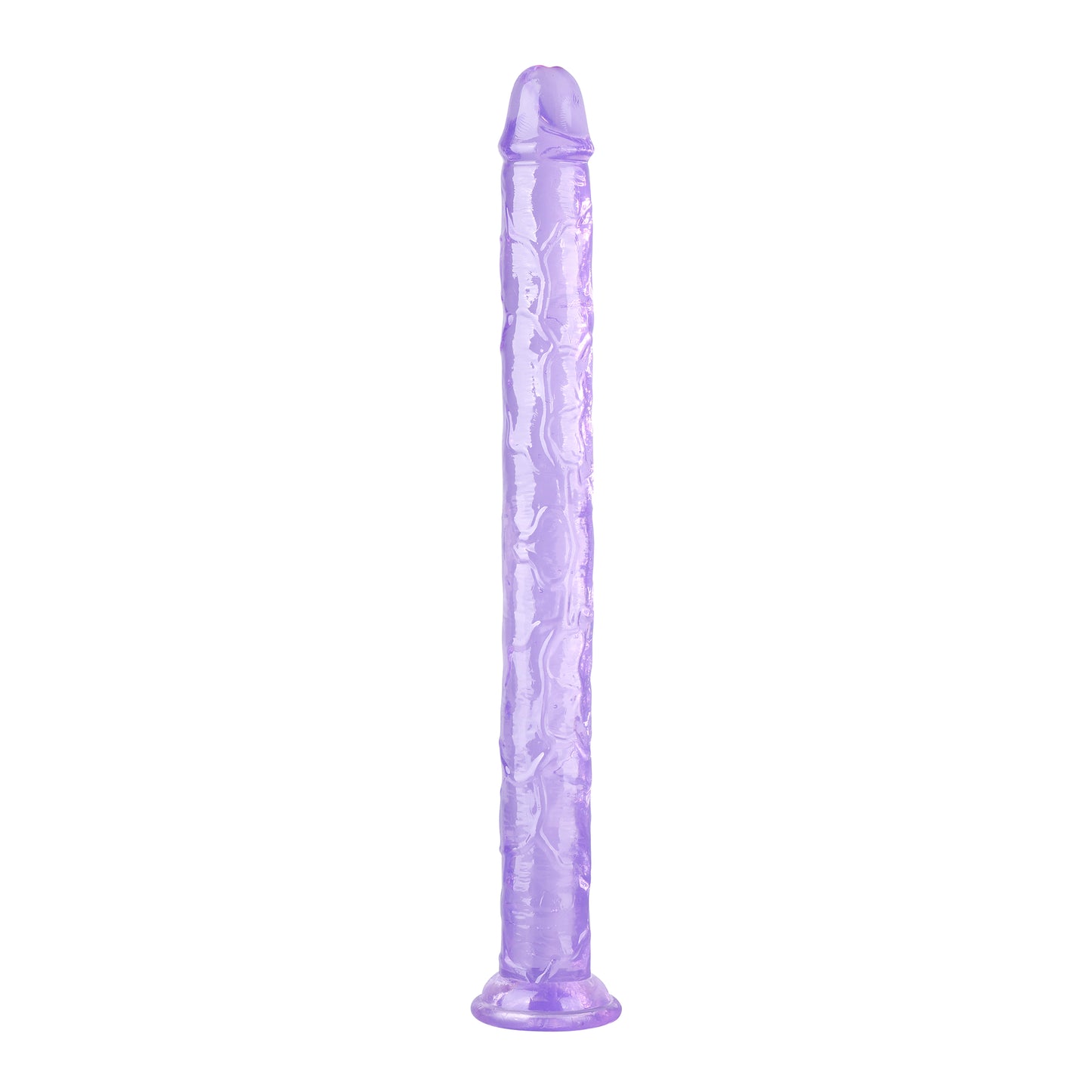 TPE Material Skinny Long Dildo - 45cm/17 Inch Suction Cup Dildo